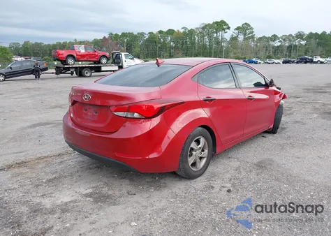 2015 Hyundai Elantra Se from USA, damaged, VIN KMHDH4AE1FU416521